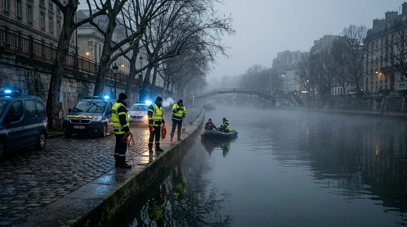 Reims : un corps découvert dans le canal, une enquête ouverte par la police