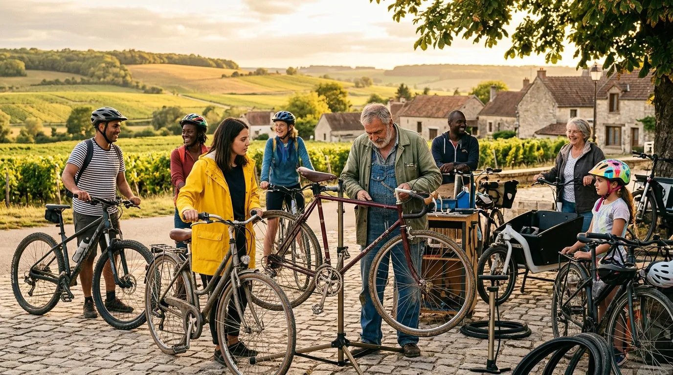 Vélo Champagne-Ardenne : aides et initiatives solidaires