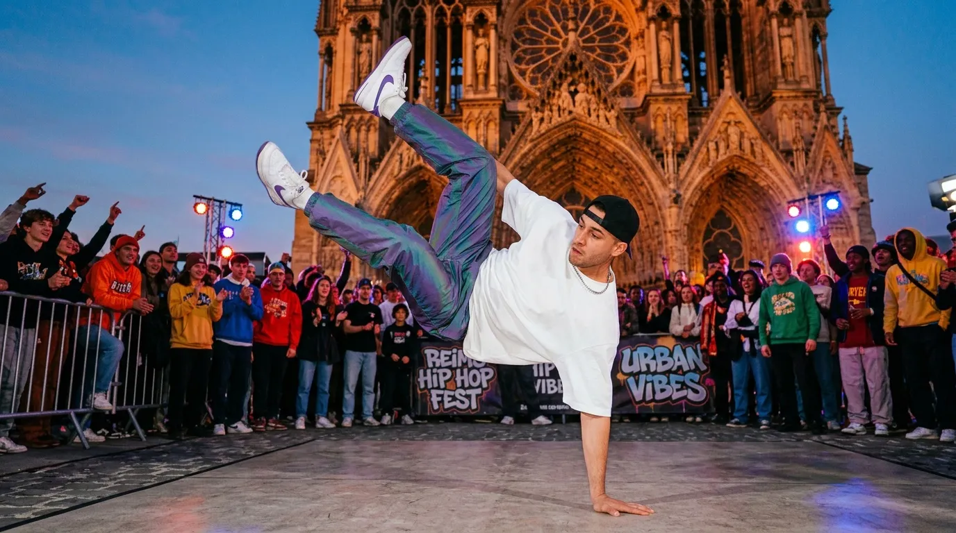 Festival Dans les R Reims : breakdance et hip-hop