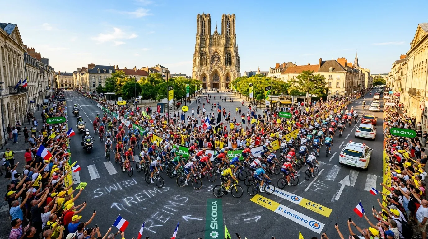 Tour de France 2028 : Reims accueille le Grand Départ