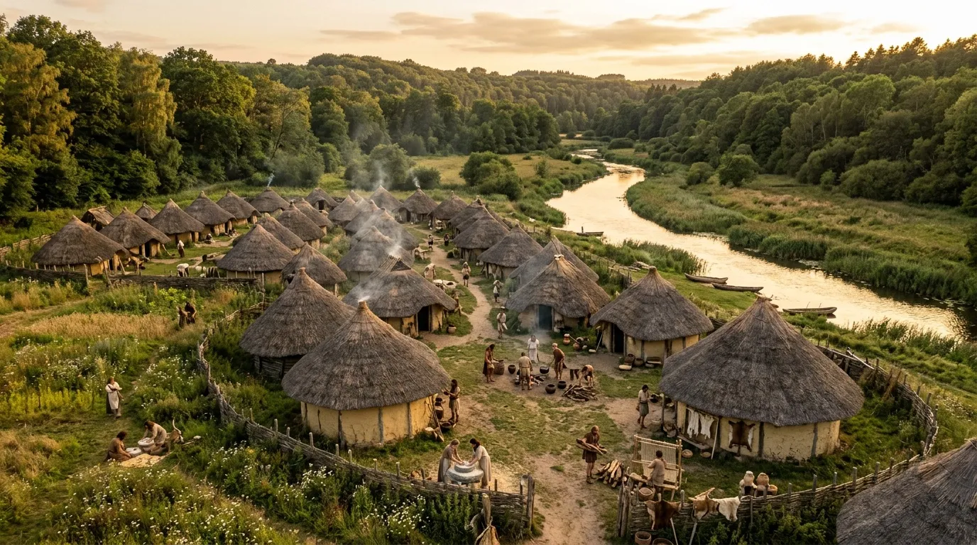 Incroyable découverte : village de 7000 ans