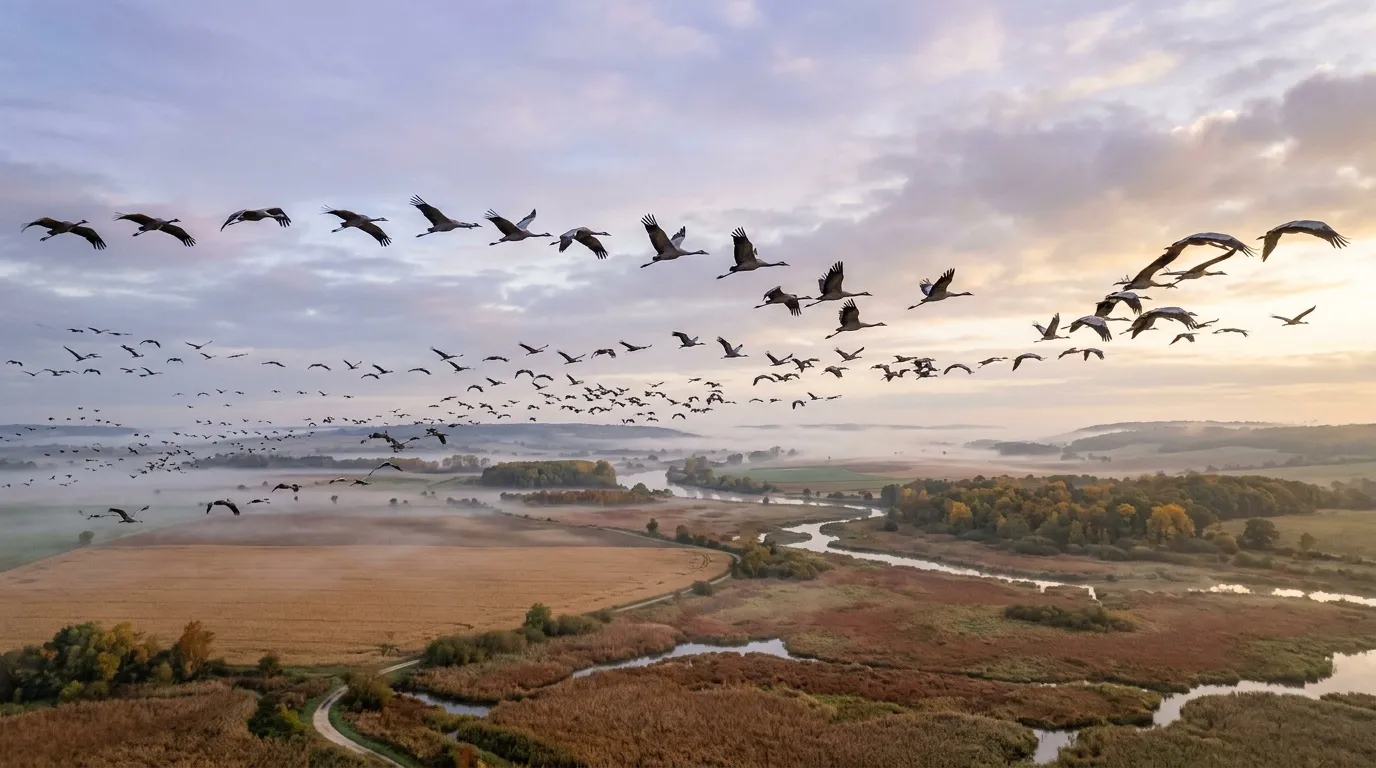 LPO Champagne-Ardenne : livre sur les grues cendrées