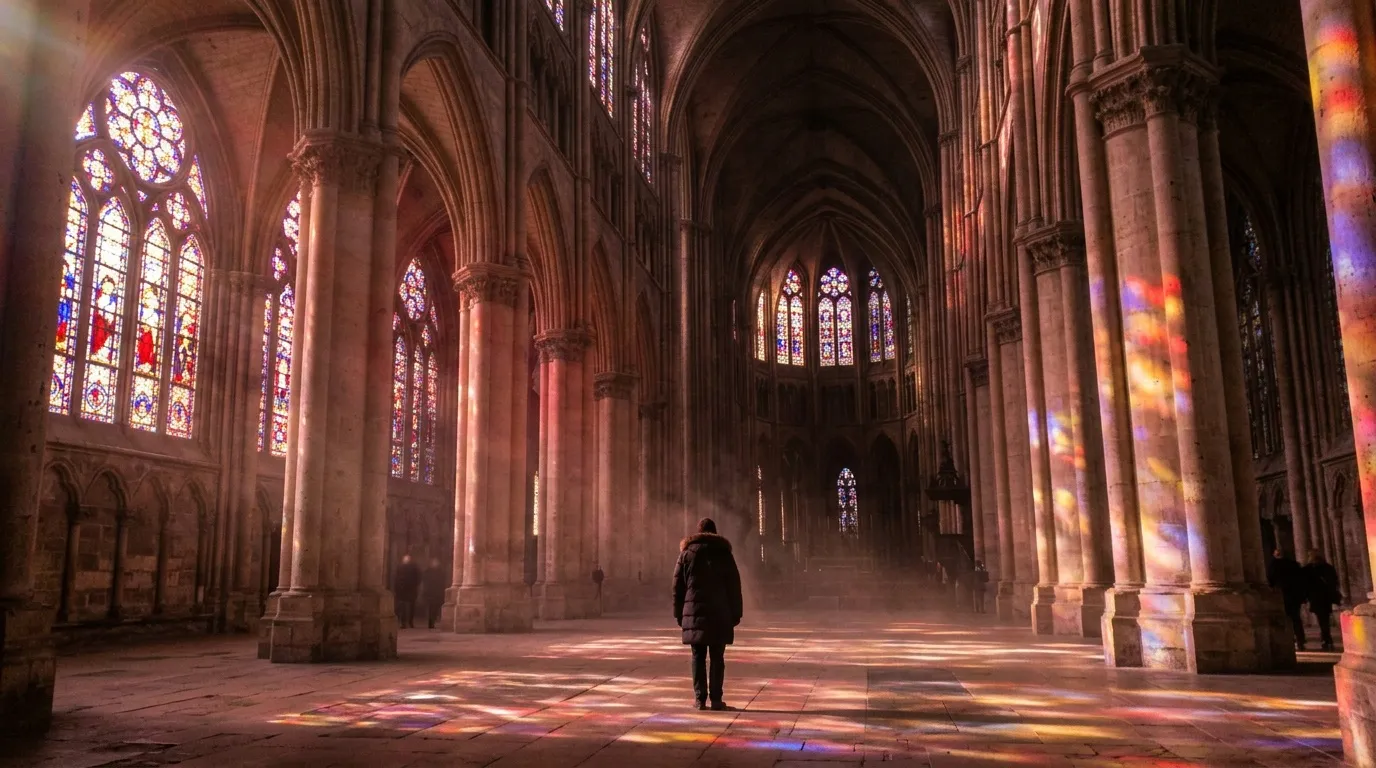 Apocalypse Reims : scènes de la cathédrale