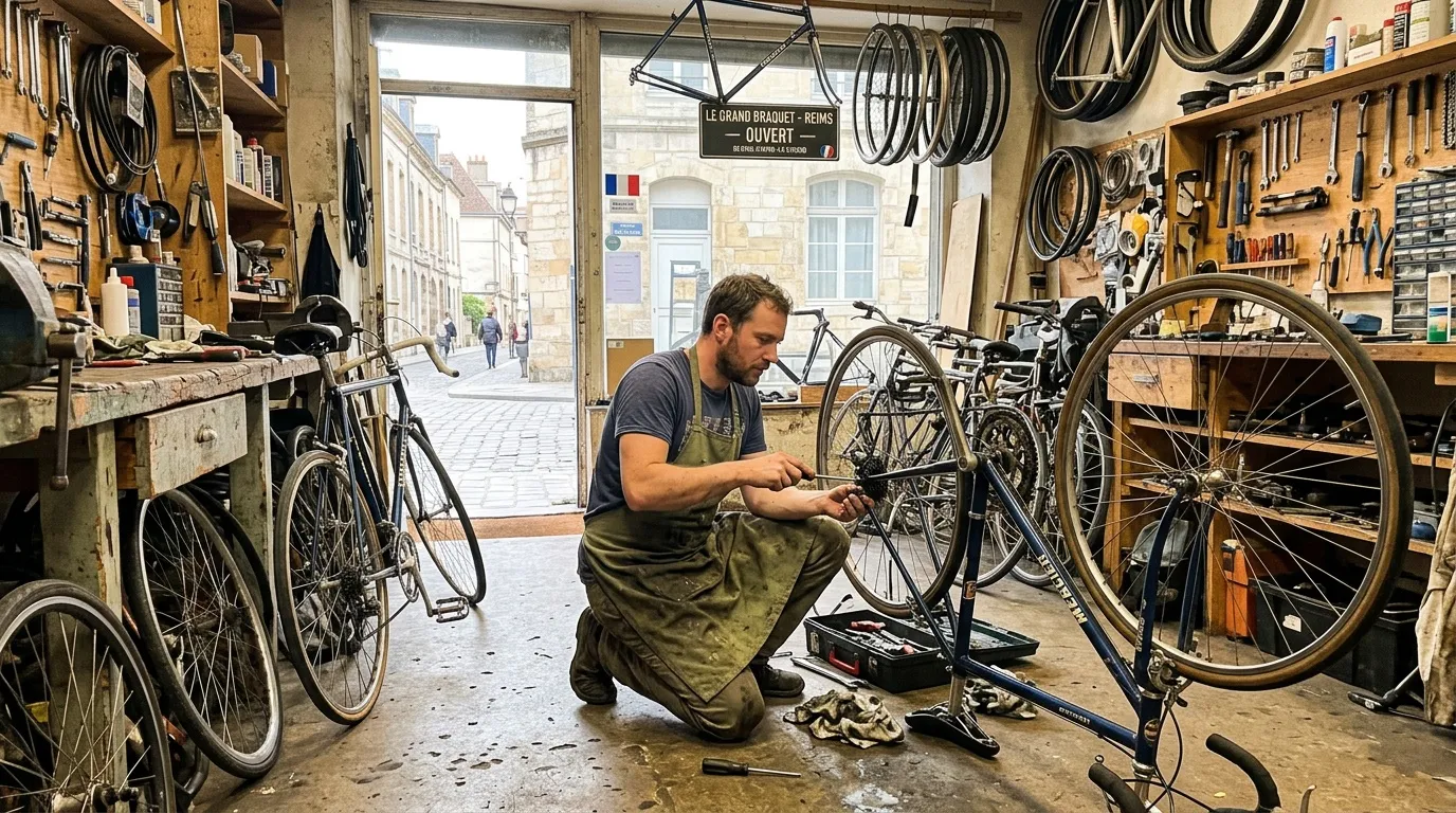Vélo Reims : magasin et réparation
