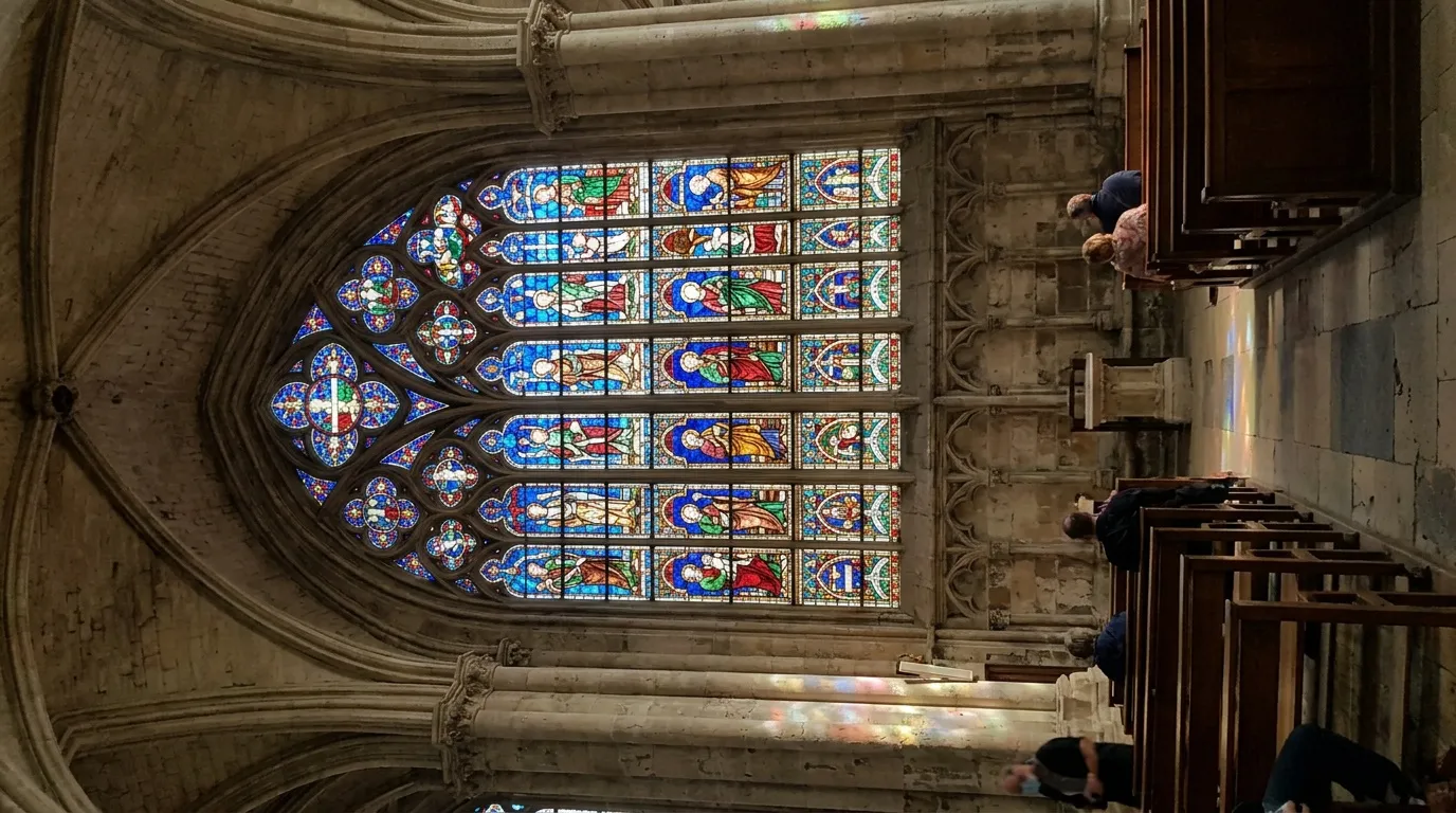 Vitraux Saint-Joseph Reims : les grands vitraux