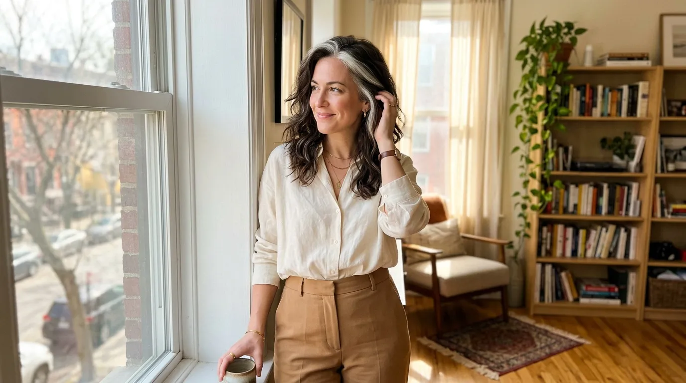 Mèche blanche femme : tendances et conseils style