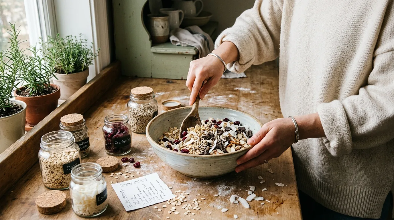 Mix composez vos céréales : recette facile