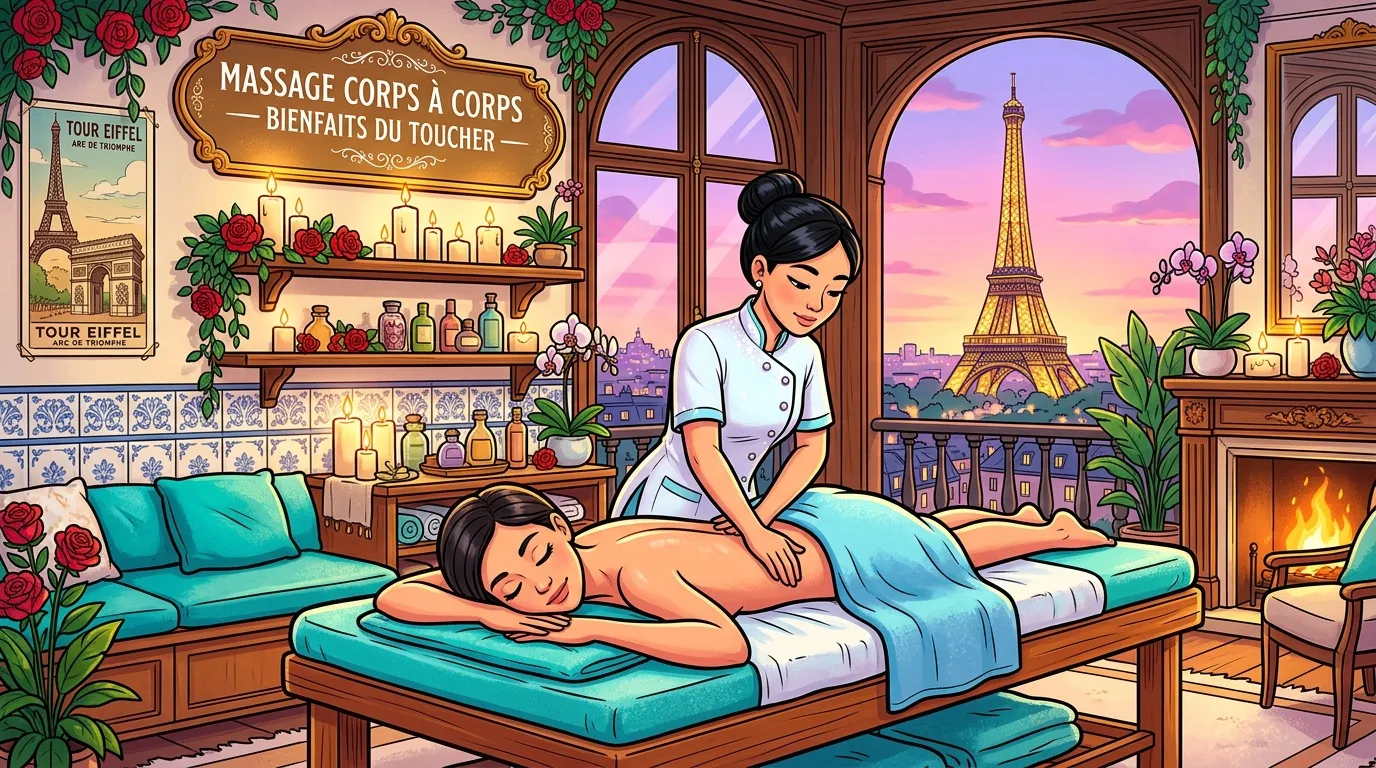 Massage body à Paris : bienfaits du toucher corps à corps