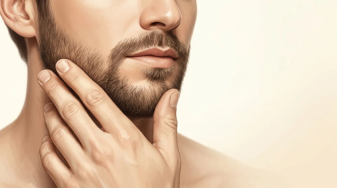Fossette au menton de l'homme : Quelle Signification ?