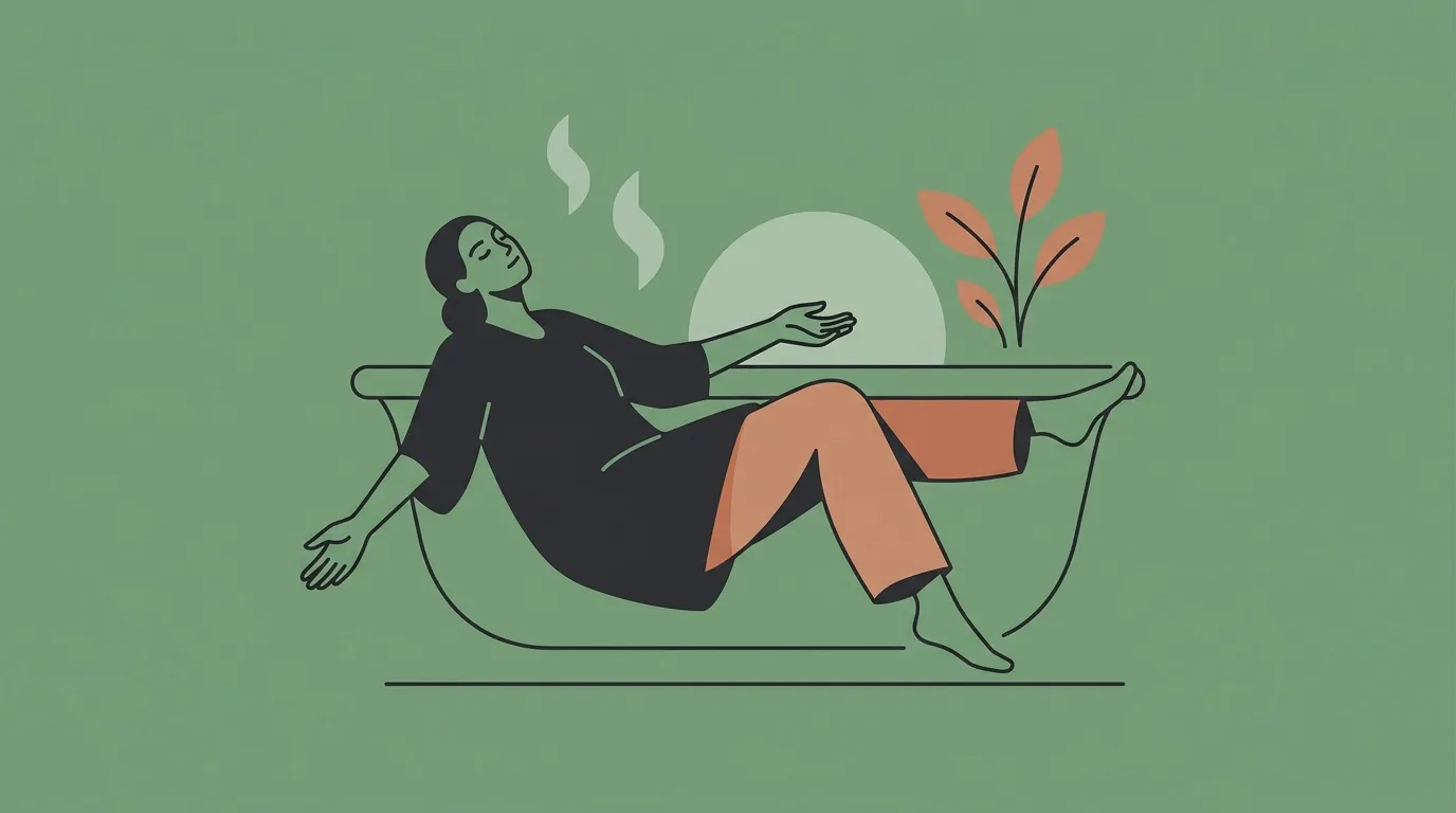 Un moment de bien-être : détente garantie