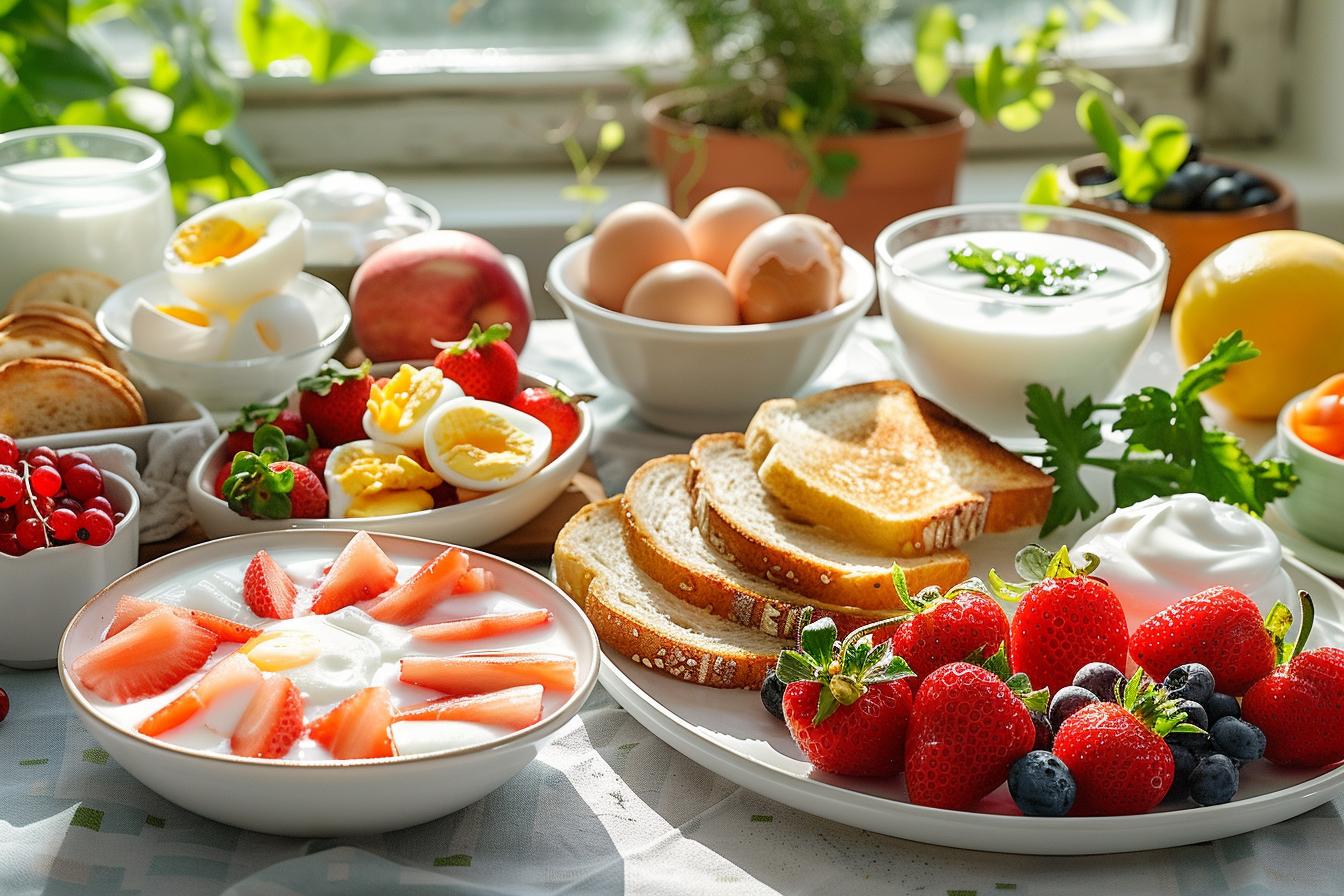 5 idées de recettes pour un petit-déjeuner équilibré : sucrées et salées