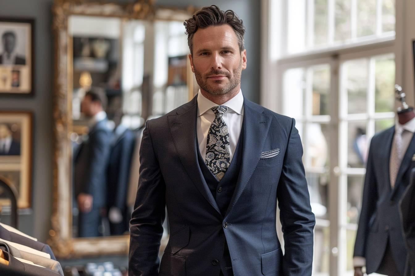 Comment choisir le costume bleu marine parfait : guide complet pour homme élégant
