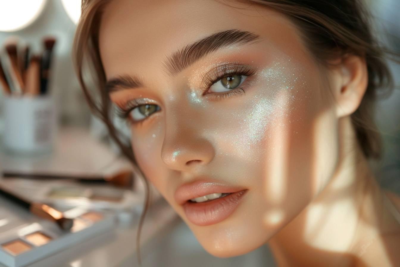 Guide 2024 : Comment faire un effet strobing en maquillage pour un visage lumineux