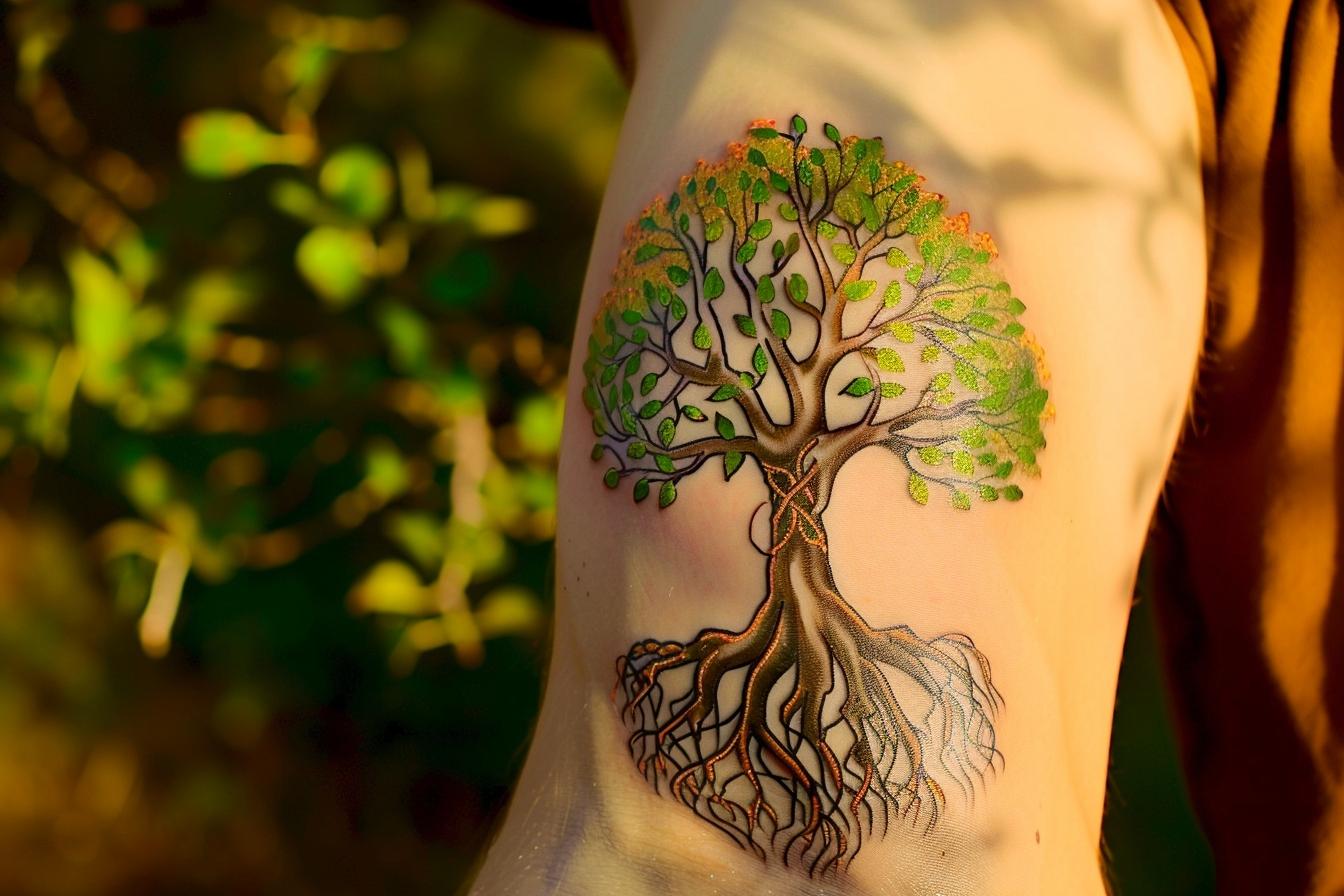 Idées tatouage arbre de vie avec prénom : inspiration et signification