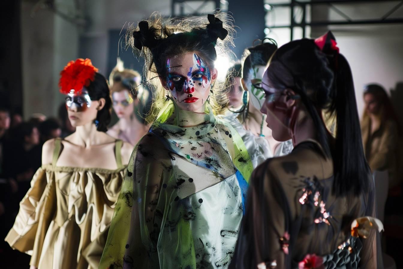 Maquillage de défilé 2024 : Découvrez les tendances qui transforment la mode.