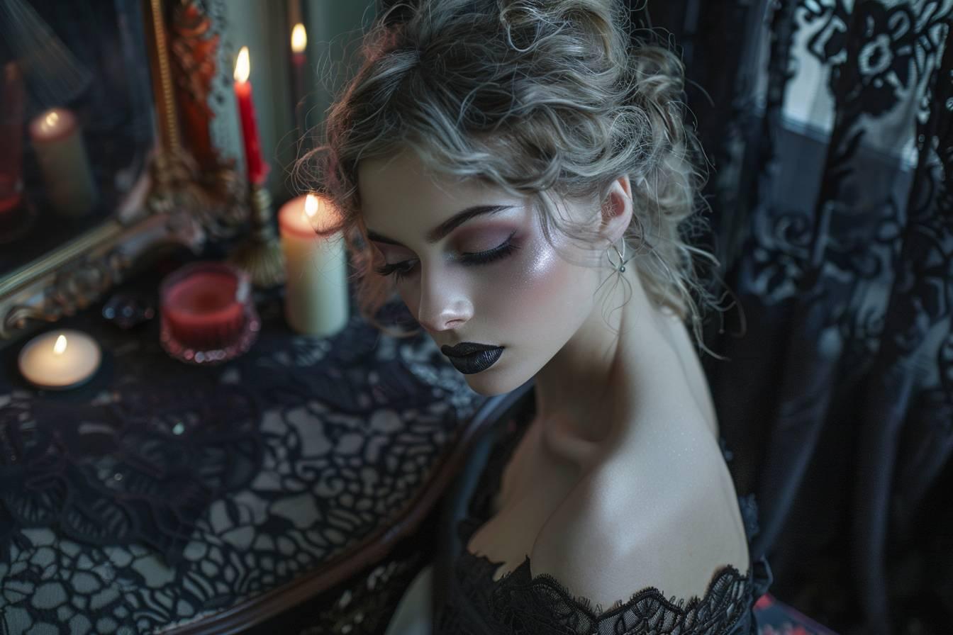 Maquillage gothique : astuces et produits pour un look sombre et élégant