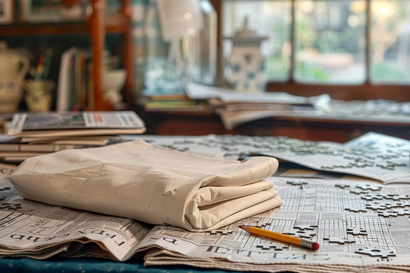 Mots croisés : trouvez le linge de corps en 6 lettres - Astuces pour résoudre cette énigme
