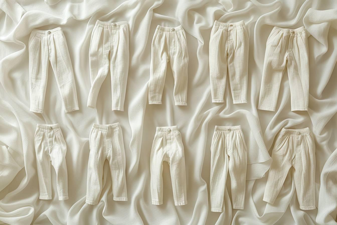 Pantalon en lin blanc pour homme : confort et élégance estivale pour votre garde-robe masculine