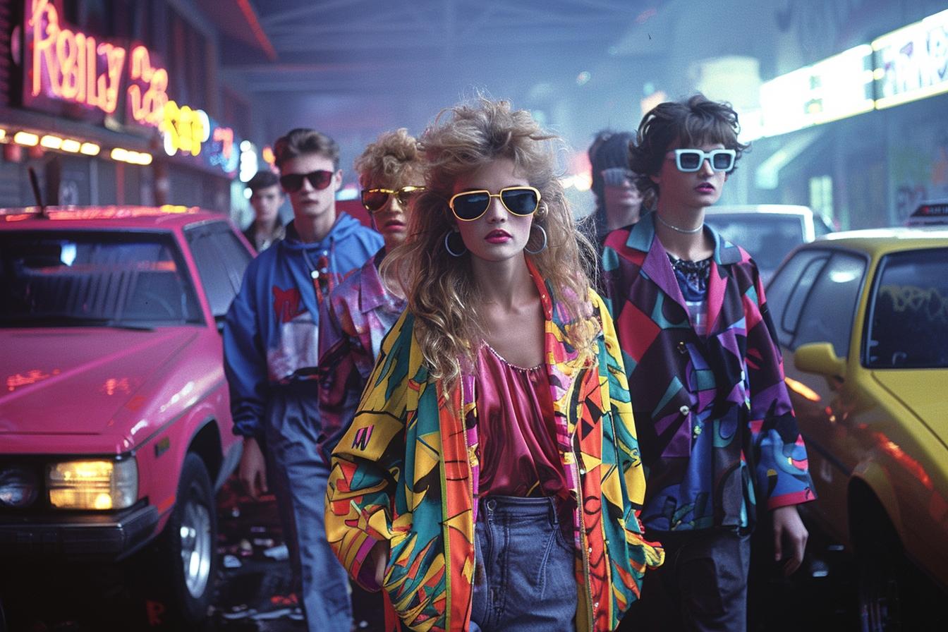 Revivez l'année 80 : guide ultime du style vestimentaire iconique