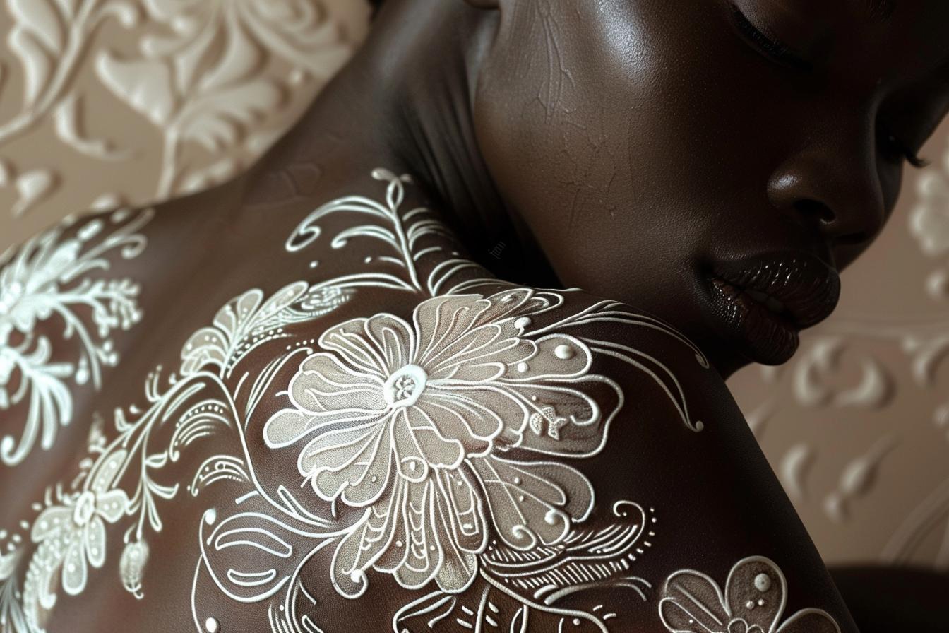Tout sur l'encre blanche : réaliser un tatouage blanc sur peau noire
